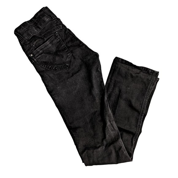 Rewind Denim - EUC! Black Flared Jeans, Low Rise, Size 3